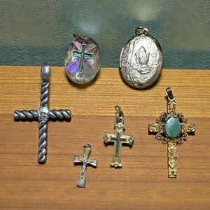 Assorted Cross Pendants Collection